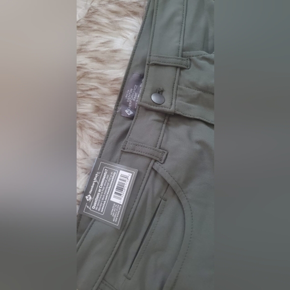 Benton Men's Straight Fit Stretch Cotton Pants Spruce Green Size 32×32 🌴 - Picture 5 of 9